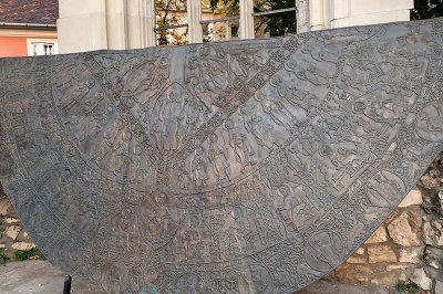 Bas Relief At Mary Magdalene Church