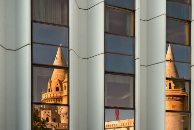 Fisherman's Bastion In Hilton Hotel