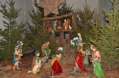 Christmas Crib At St. Jack Church