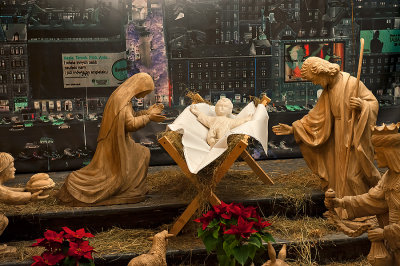 Christmas Crib At  St. Johns Cathedral