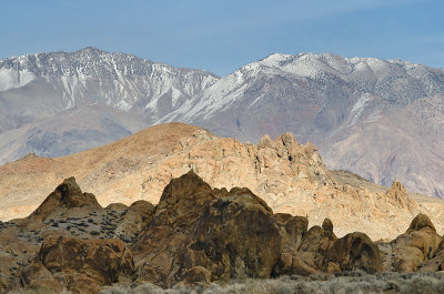 Alabama Hills And Inyo Mountains