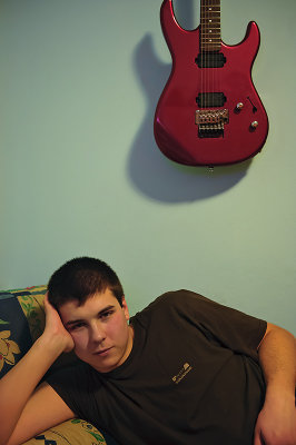 My Son And His Guitar