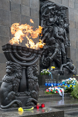 Flames And Flowers For The Heroes