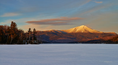 Winter Sunset at Whiteface Mountain V2