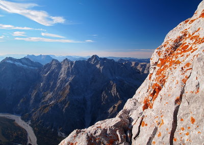 Blick ins Wimbachgriess und zum Hochkalter