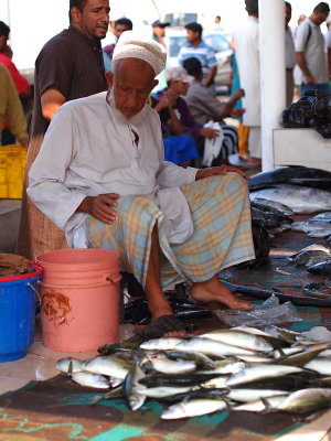 selling fish