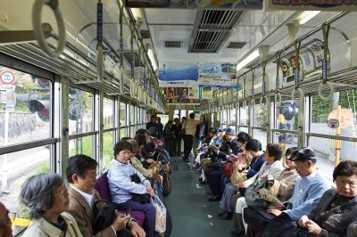 Street car in Kyoto @f5.6 D700