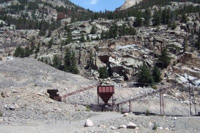 An old mine in Colorado Mt.