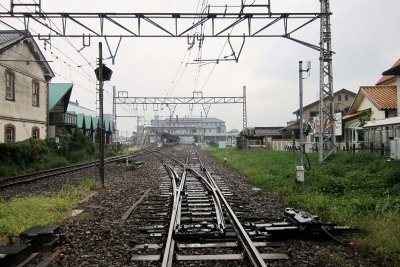 JR Nagahama sta and rail