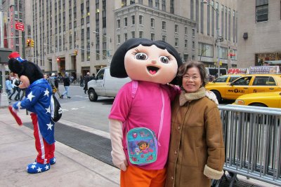 Dora & m in NYC