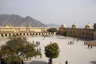 at Hawa Mahal in Jaipur