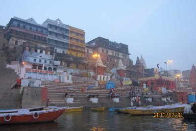 Evening in Benares