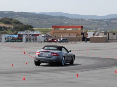 Jaguar XKR autocross