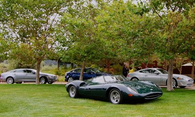 1966 Jaguar XJ13 Recreation with XJ, XF, and XKR