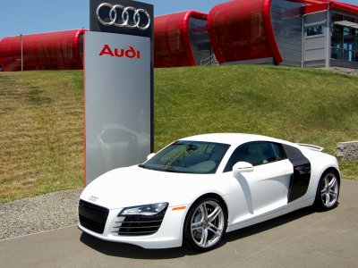 Audi R8 at Infineon Raceway