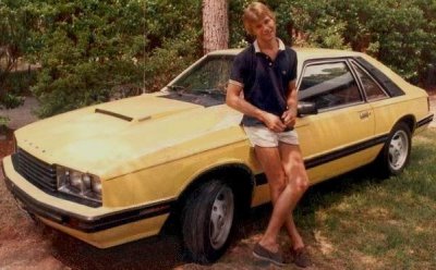 Dave's first car - Mercury Capri Turbo front