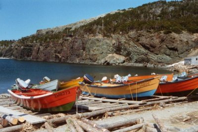 Newfoundland and Peggys Cove, Nova Scotia.