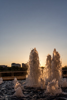 Fountain at the Kennedy Center