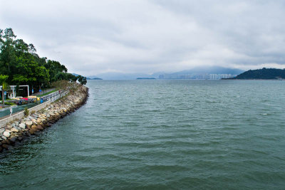 waterfront scene 