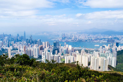 Hong Kong seen from Jardine's Lookout
