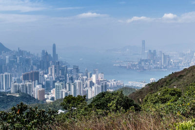 Hong Kong seen from Mount Parker 