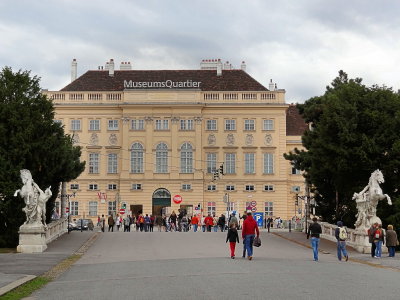 Le Quartier des muses de Vienne (MuseumsQuartier Wien)