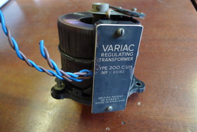 Varic regulated transformer