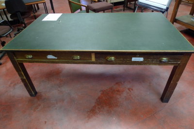 Green desk