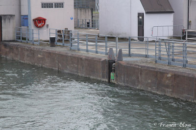 Het water is op de juiste hoogte