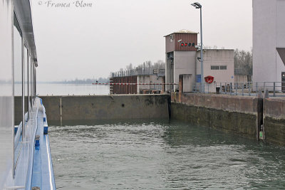 We kunnen al over de sluisdeur kijken