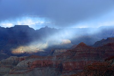 Canyon storm brewing