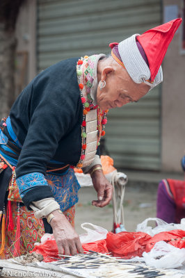 China (Yunnan) - Hongte Yao At Her Market Stand
