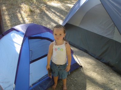 Leila camping