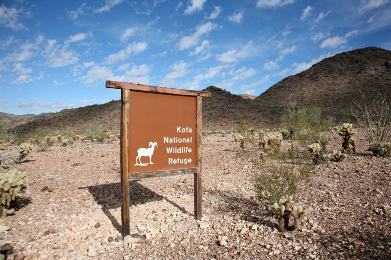 Leaving BLM Land and Entering KOFA