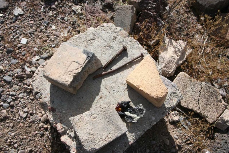 Artifacts at the Hovatter Homestead