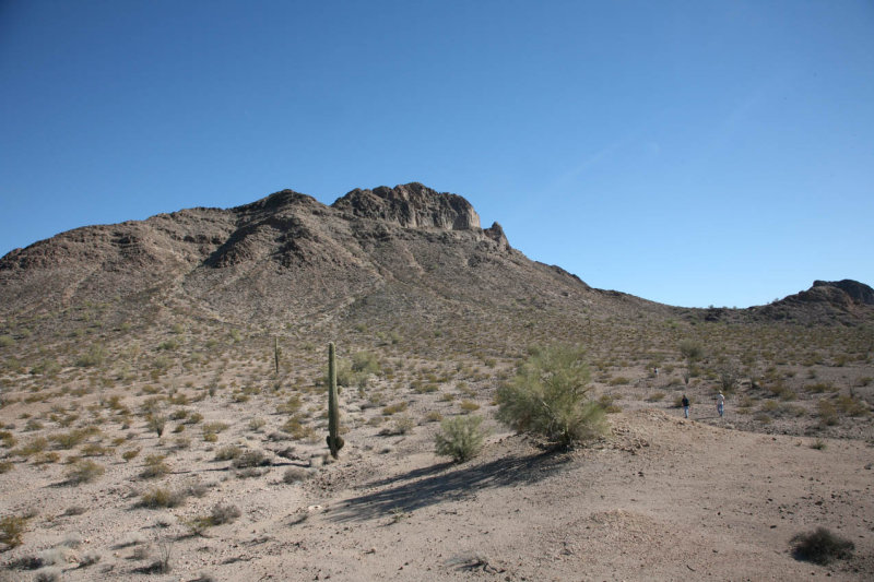 Mike, Chris and Tony Attempting to Climb Coyote Peak