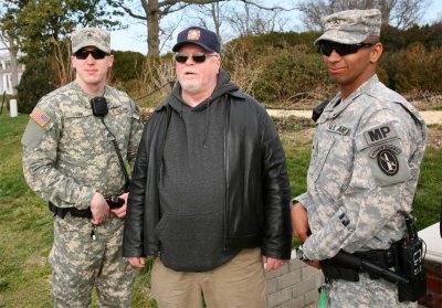 Arlington Cemetery Military Police with Larry Williams