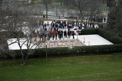 Overlook of the Kennedy Grave