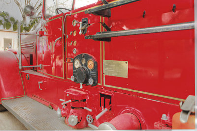 old fire engine