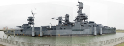 Battleship Texas Panorama