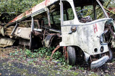 Vintage Buses/Rust & Decay.
