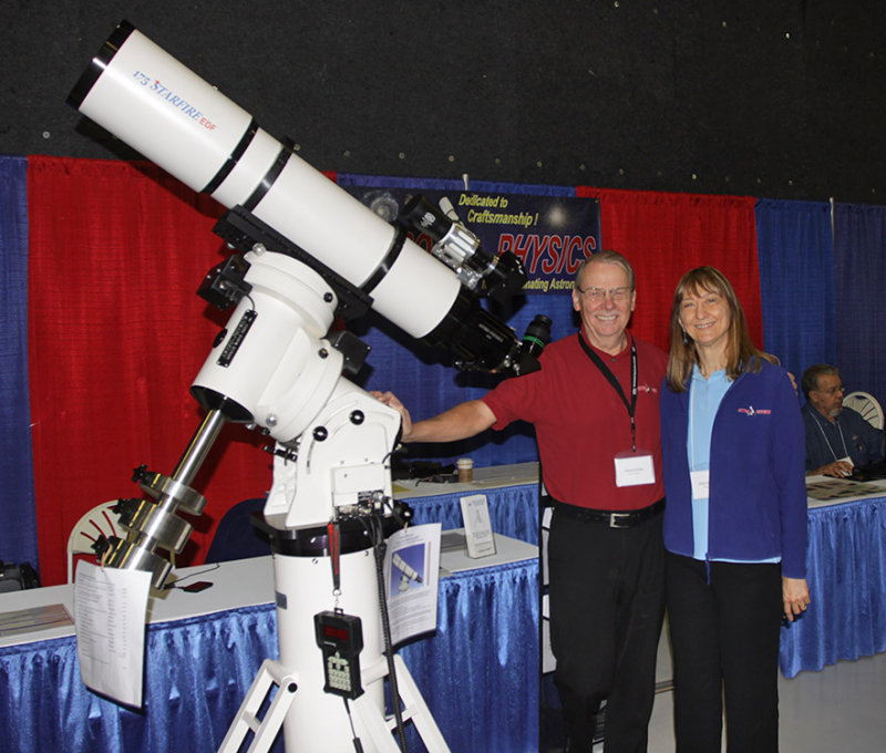 Roland and Margie Christen, Astro-Physics