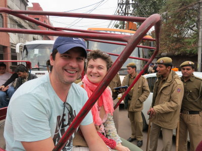 Ready for the rickshaw ride