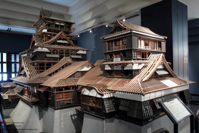 Model of Kumamoto Castle