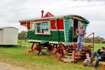 Lake Goldsmith 100th Steam Rally Vintage Caravans