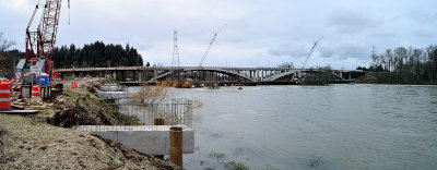 Willamette river bridge project i-5 