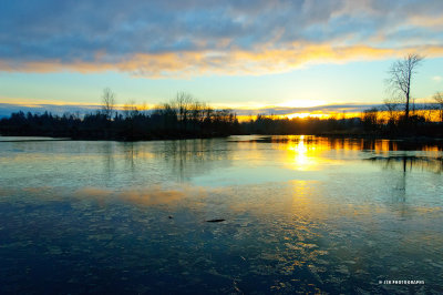 Frosty sunrise