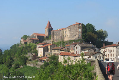 Arrivée sur St Privat d'Allier