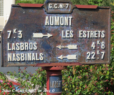 5ème étape Lajo - Aumont d'Aubrac