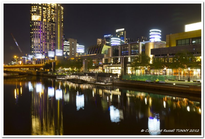 Yarra Bank at Night